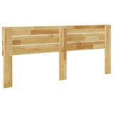 Headboard 180 cm Solid Wood Oak 851982