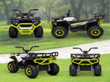 12V Kids Electric Ride on ATV, Battery-Powered Quad Bike w/ Spring Suspension, Forward Backward, T3398P348456