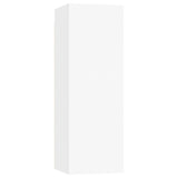 ZNTS 9 Piece TV Cabinet Set White Engineered Wood 3078738