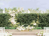 Wedding Arch Gold 195 x 35 x 211 cm Steel 42023034