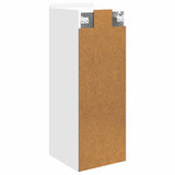 Wall-Mounted Cabinet White 33 x 34.5 x 94 cm Engineered Wood 898245