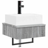 Wall-Mounted Wash Basin Grey Sonoma 40 x 41 x 39 cm 890204
