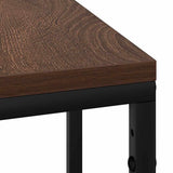 Bedside Cabinet Brown Oak 41.5 x 26 x 60.5 cm Engineered Wood 859594