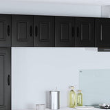 Dishwasher Panel Kalmar Black 60 x 31 x 40 cm Engineered Wood 884556