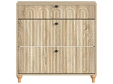 Shoe Cabinet ALKMAAR 78 x 24 x 103 cm Engineered Wood 896217