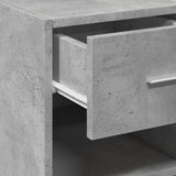 Sideboard Concrete Grey 50x42.5x93 cm Engineered Wood 846330