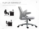 44-53.5cm Adjustable Height Work Chair, with Mesh Back - Grey T3398P377465