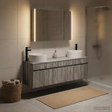 Bathroom Cabinet Set 4 pcs Grey Sonoma Engineered Wood 3406668