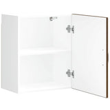 Kitchen Wall Cabinets 2 pcs Kalmar Brown Oak Engineered Wood 853572