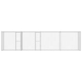 Dog Cage Silver 800 x 200 x 200 cm Galvanised Steel 3368313