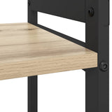Bookshelf Sonoma Oak 80 x 30 x 85 cm Engineered Wood 868426