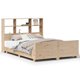 Bed Frame without Mattress 120x200 cm Solid Wood Pine 3323692