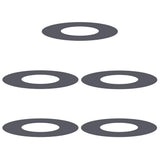 suitable for Flat Tree Rings 5 pcs Anthracite 30 / 60 cm Steel 873667