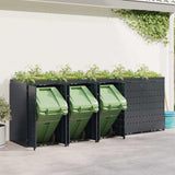 Wheelie Bin Storage for 5 Bins Anthracite 340 x 77.5 x 121.5 cm 3394746