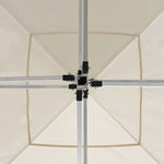 Professional Folding Party Tent with Walls Aluminium 2x2 m Cream 48930