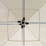 Professional Folding Party Tent with Walls Aluminium 2x2 m Cream 48930