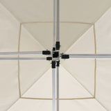 Professional Folding Party Tent with Walls Aluminium 2x2 m Cream 48930