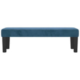 Bench Dark Blue 100 x 30 x 30 cm Velvet 346670
