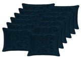 Cushion Cover 12 pcs HOUTEN Navy Blue 45 x 45 cm 918918