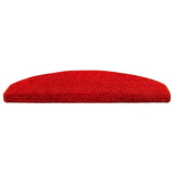 Self-adhesive Stair Mats 15 pcs Red 80 x 24.5 x 3.5 cm 42038658