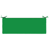2-Piece Bench Cushions SOEST 2 pcs 100% Polyester Green 949759
