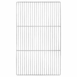Grill Grate Silver 67 x 40 cm Stainless Steel 42008316