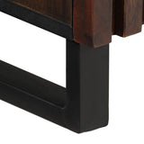 Sideboard Brown 90x34x75 cm Solid Wood Mango 377576