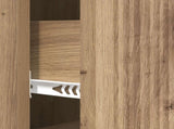 Drawer Cabinet Artisan Oak 33 x 34.5 x 90 cm Engineered Wood 893934