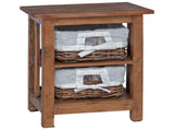 Side Table Brown 38 x 28 x 50 cm Solid Mahogany wood 42012406