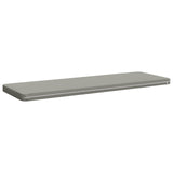 2-Piece Bench Cushions VUGHT 2 pcs 100% Polyester Grey 952019