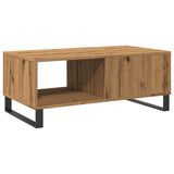 ZNTS Coffee Table Artisan Oak 90x50x36.5 cm Engineered Wood 857339