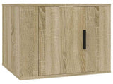 7 Piece TV Cabinet Set Sonoma Oak Engineered Wood 3188665