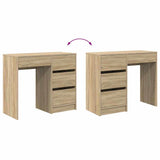 Desk with Drawer Sonoma Oak 90 x 37.5 x 75 cm Engineered Wood 869492