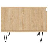 Coffee Tables 2 pcs Sonoma Oak 50x46x35 cm Engineered Wood 830867