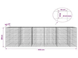 Gabion with 3.5 mm Wire and 10x10 cm Mesh 550x50x200 cm 3463349