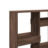 Room Divider Brown Oak 100x33x135 cm Engineered Wood 3309561