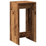 Bar Table Old Wood 51x50x103.5 cm Engineered Wood 854425