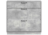 Shoe Cabinet HOORN 78 x 24 x 100 cm Engineered Wood 897318