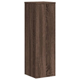 Plant Stand 2pcs Brown Oak 25x25x80 cm Engineered Wood 852948