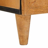Sideboard 60 x 33 x 75 cm Solid Mango Wood 4018106