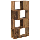 TV Cabinet Set Brown 60 x 24 x 125.5 cm Engineered Wood 875194