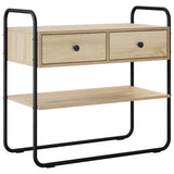 Console Table Sonoma Oak 80 x 40 x 75 cm Engineered Wood 8007546