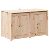 Outdoor Kitchen Cabinet MEPPEL 3 pcs Natural Douglas 3443802