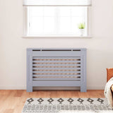 Radiator Cover Anthracite 112x19x81.5 cm MDF 288182