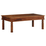 ZNTS Coffee Table 110x60x40 cm Solid Wood Acacia 4102368