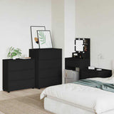 Storage Cabinet Black 80 x 31 x 81 cm Engineered Wood 888848
