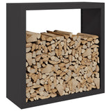 Firewood Rack Black 100x40x100 cm Steel 850968