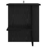 Coffee Table 2 pcs Black Oak 40 x 30 x 49 cm Engineered Wood 8001066