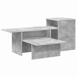 Console Table Concrete Grey 91.5 x 35 x 38.5 cm Engineered Wood 891163