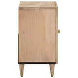 Bathroom Sink Cabinet 62x33x58 cm Solid Wood Mango 358267